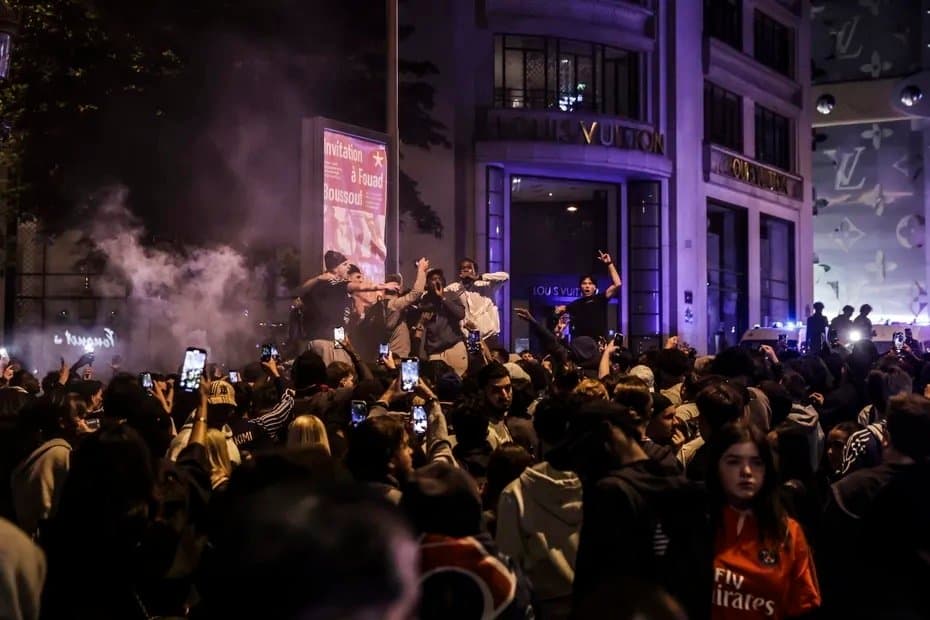 Victoire du PSG : 47 interpellations et trois blessés, dont un grave
