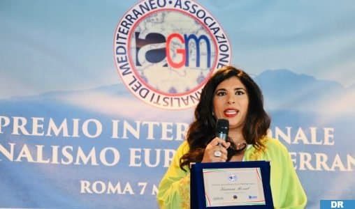 Karima Moual primée pour son engagement euro-méditerranéen