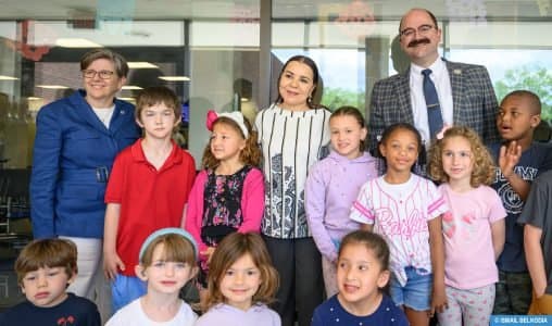 Lalla Asmaa à Washington : Partenariat éducatif