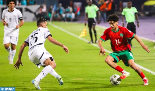 CAN U20: Le Maroc s’impose face à l’Égypte et file en finale