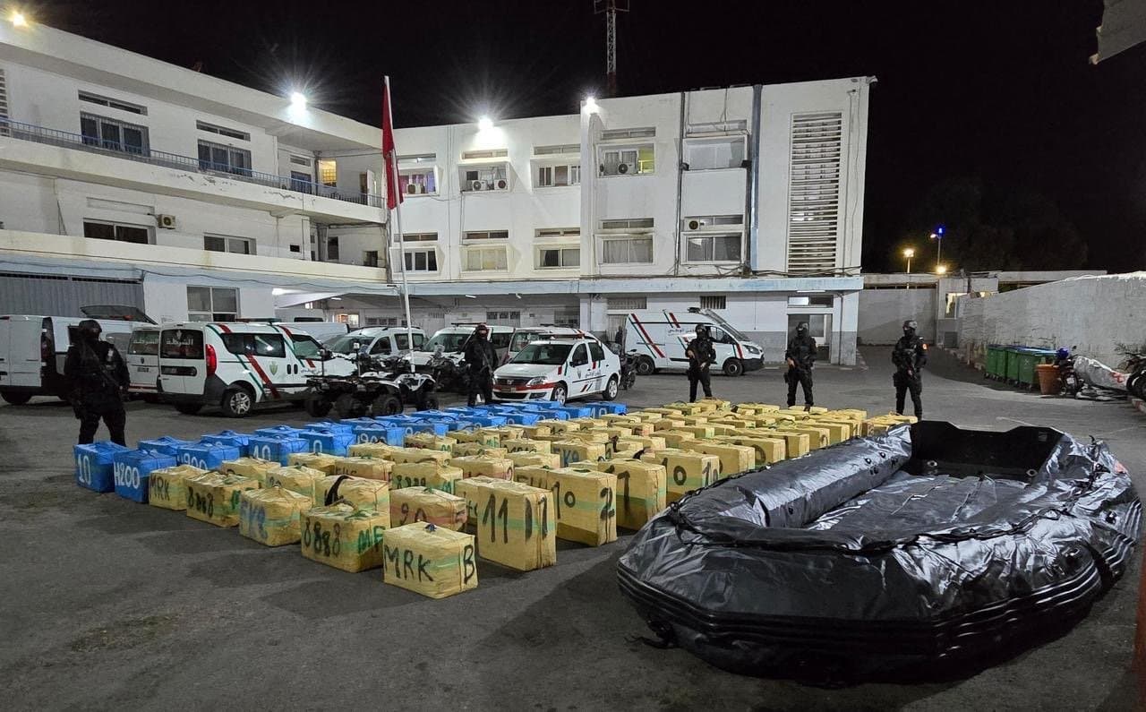 Agadir : Saisie de 4 tonnes de chira et arrestation d’un sexagénaire