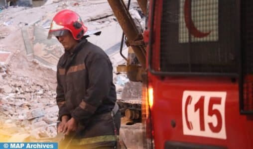 Fès : Neuf morts dans l’effondrement d’un immeuble résidentiel