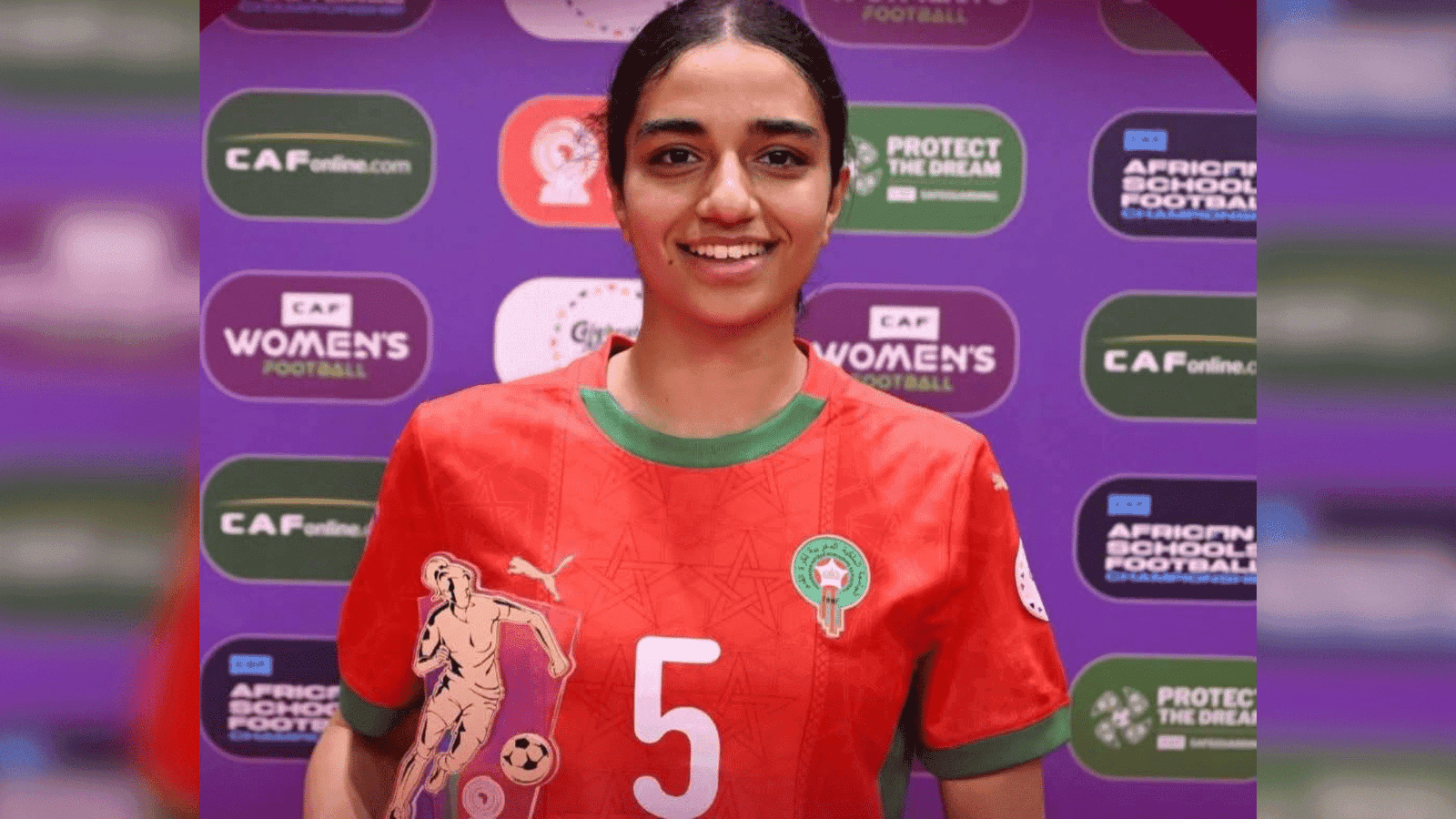 Hommage à Dijon à la footballeuse marocaine Jasmine Demraoui
