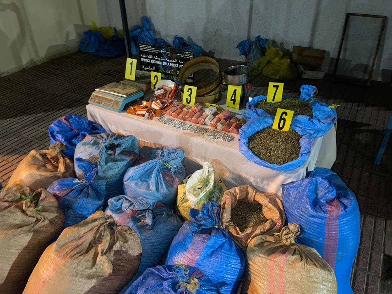 Nador: Saisie de 615 kg de kif et arrestation de deux trafiquants