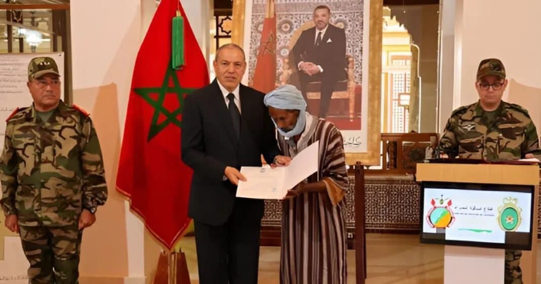 Laâyoune: Remise de lots aux ayants-droit des FAR