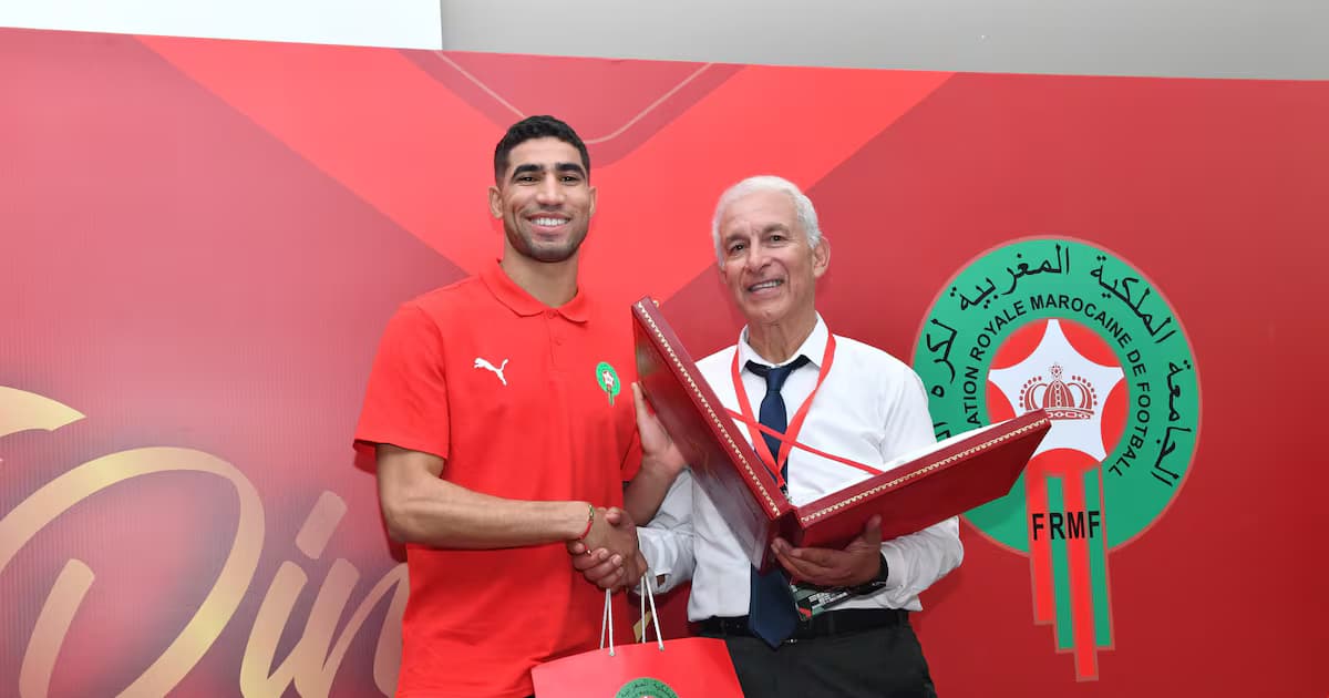 Hommage de la FRMF aux légendes du football marocain