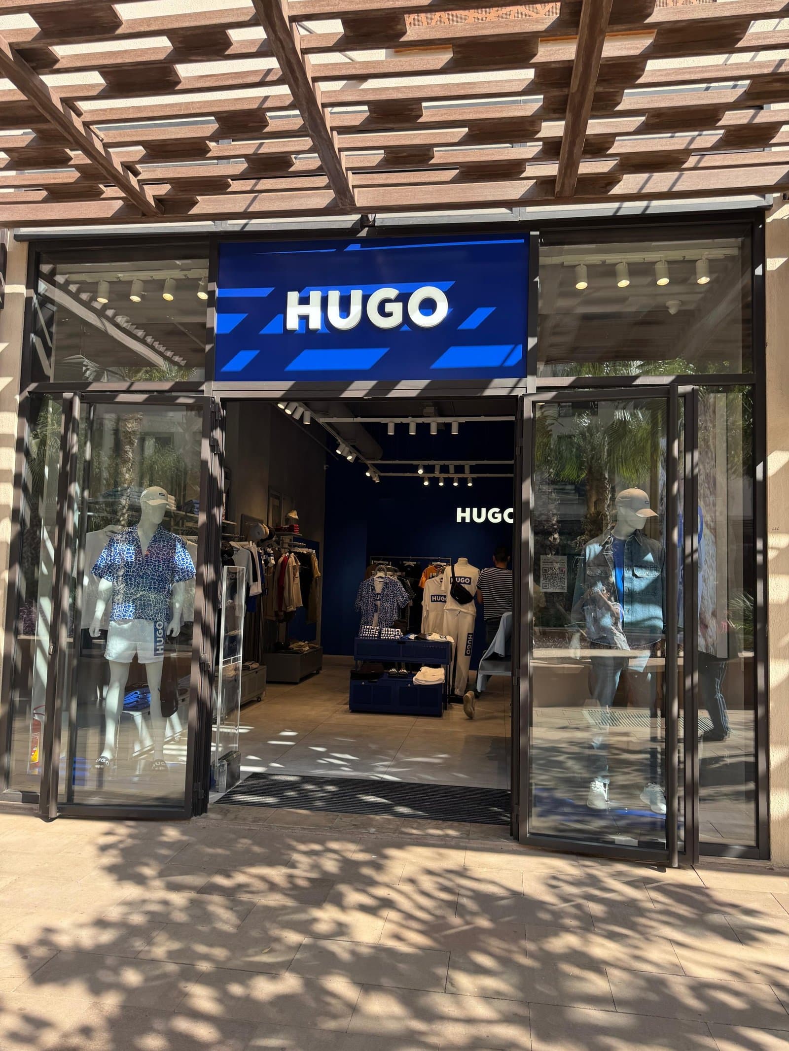 Hugo Bleu ouvre sa boutique à M Avenue Marrakech