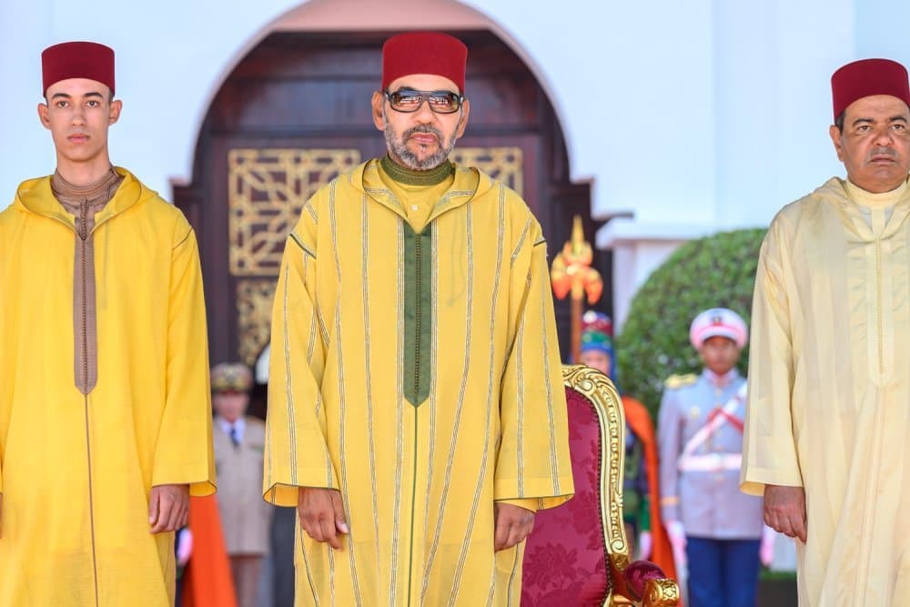 Réception royale à M’diq pour la Fête du Trône