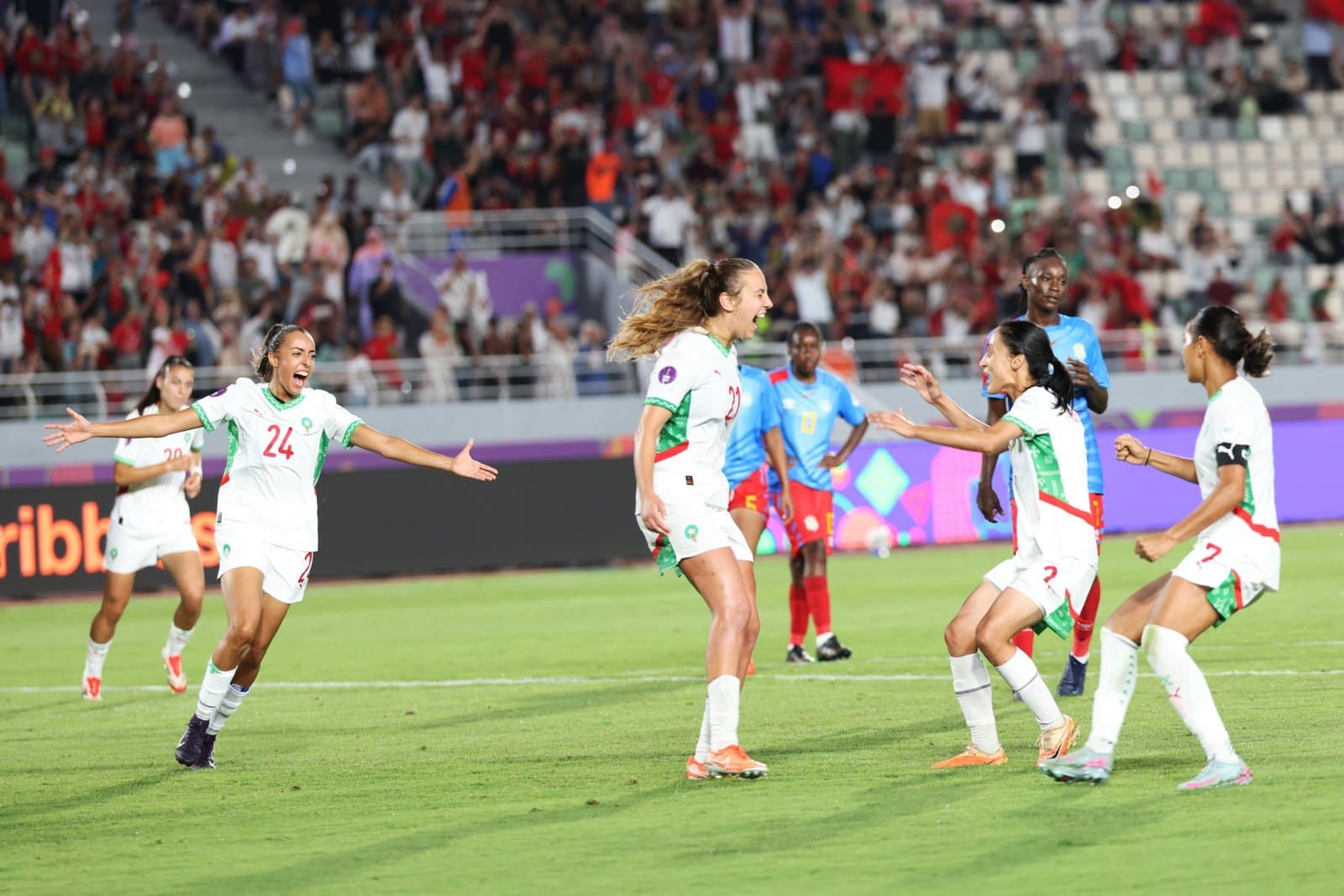 CAN Féminine: Le Maroc s’impose face à la RD Congo (4-2)