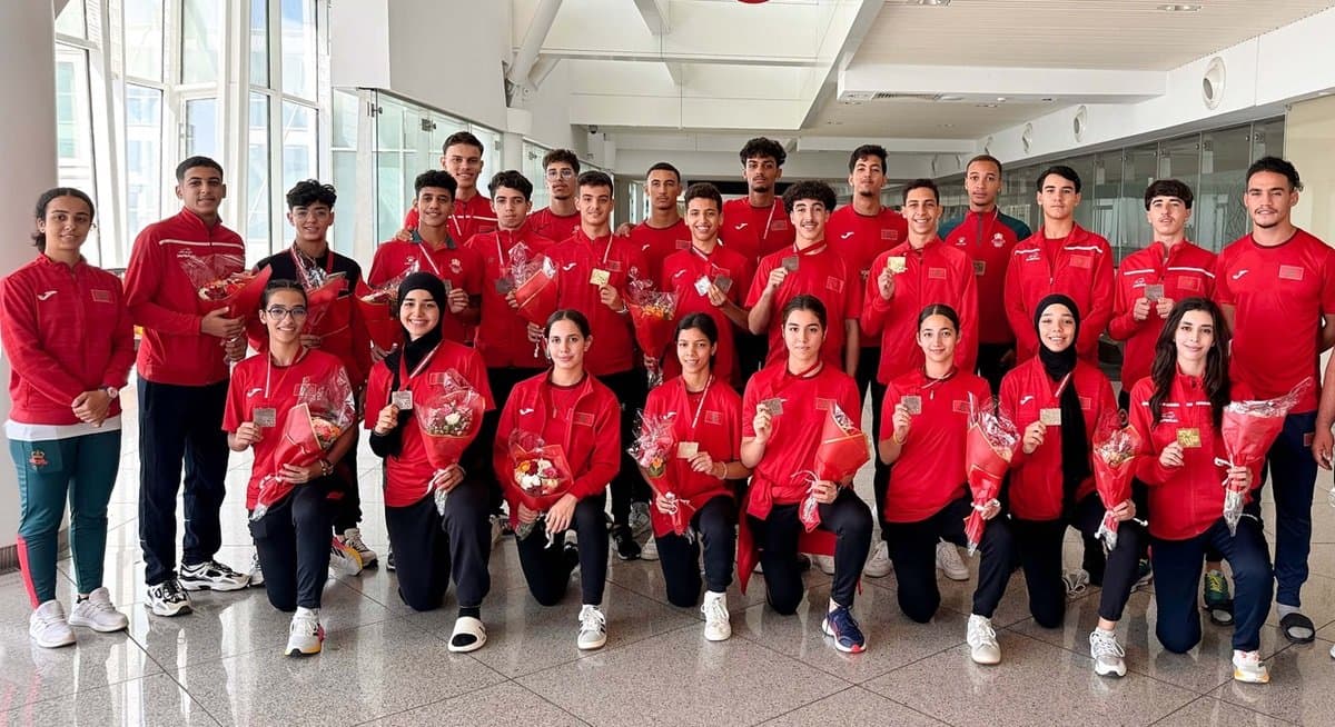 Maroc 2e au Championnat d’Afrique de Karaté avec 18 médailles