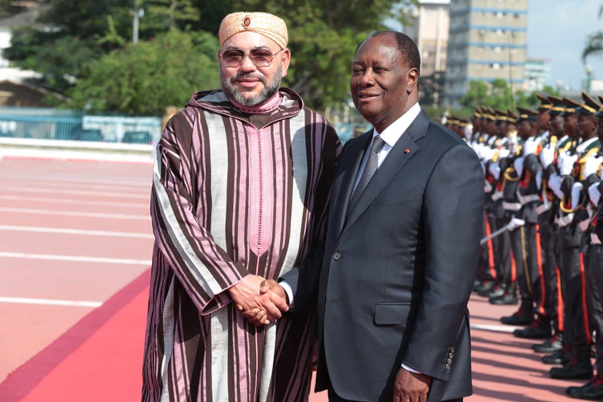 SM le Roi félicite le Président ivoirien