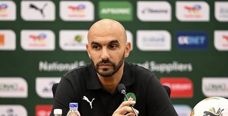 Regragui: « Gagner à l’extérieur, c’est fait »