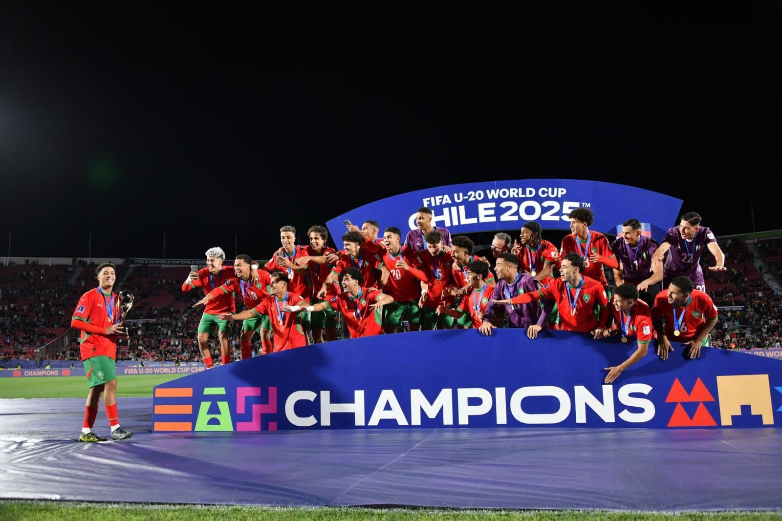 Exploit historique: le Maroc triomphe au Mondial U20