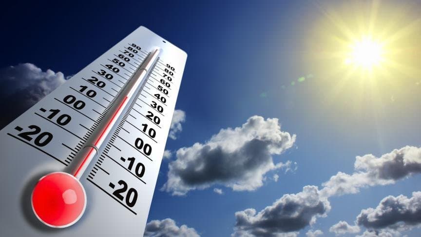 Temps chaud et rafales de vent attendus