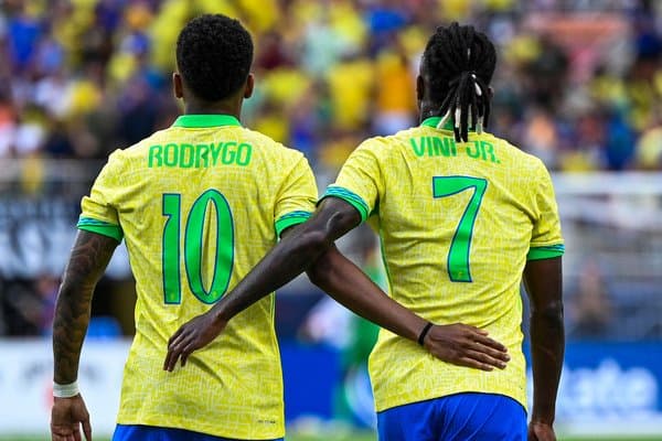 Vinicius et Rodrygo retrouvent la Seleçao pour la tournée asiatique