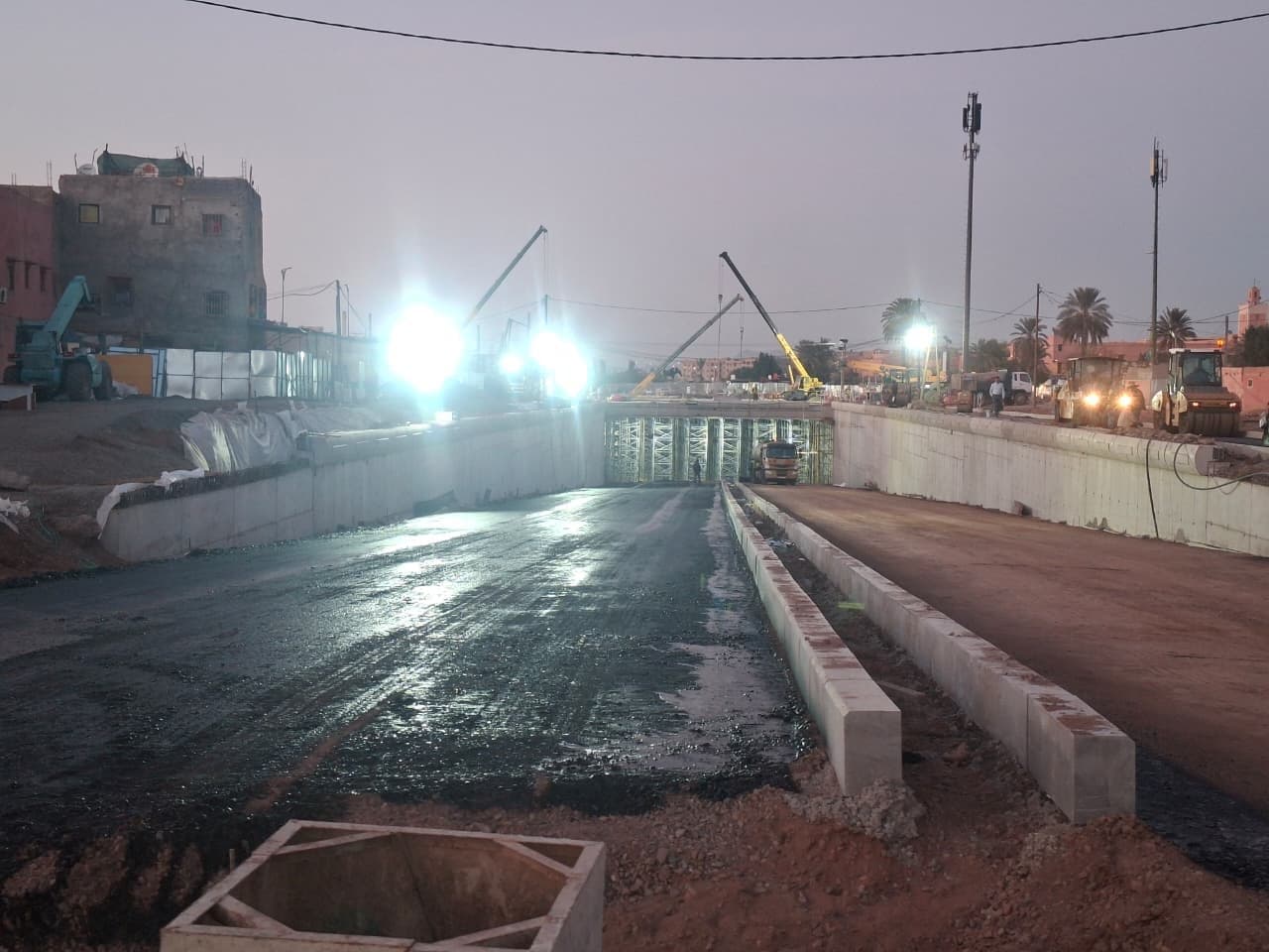 Tunnels de Marrakech: Les travaux accélèrent