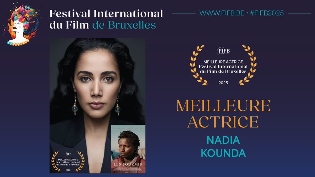Nadia Kounda, meilleure actrice au FIFB