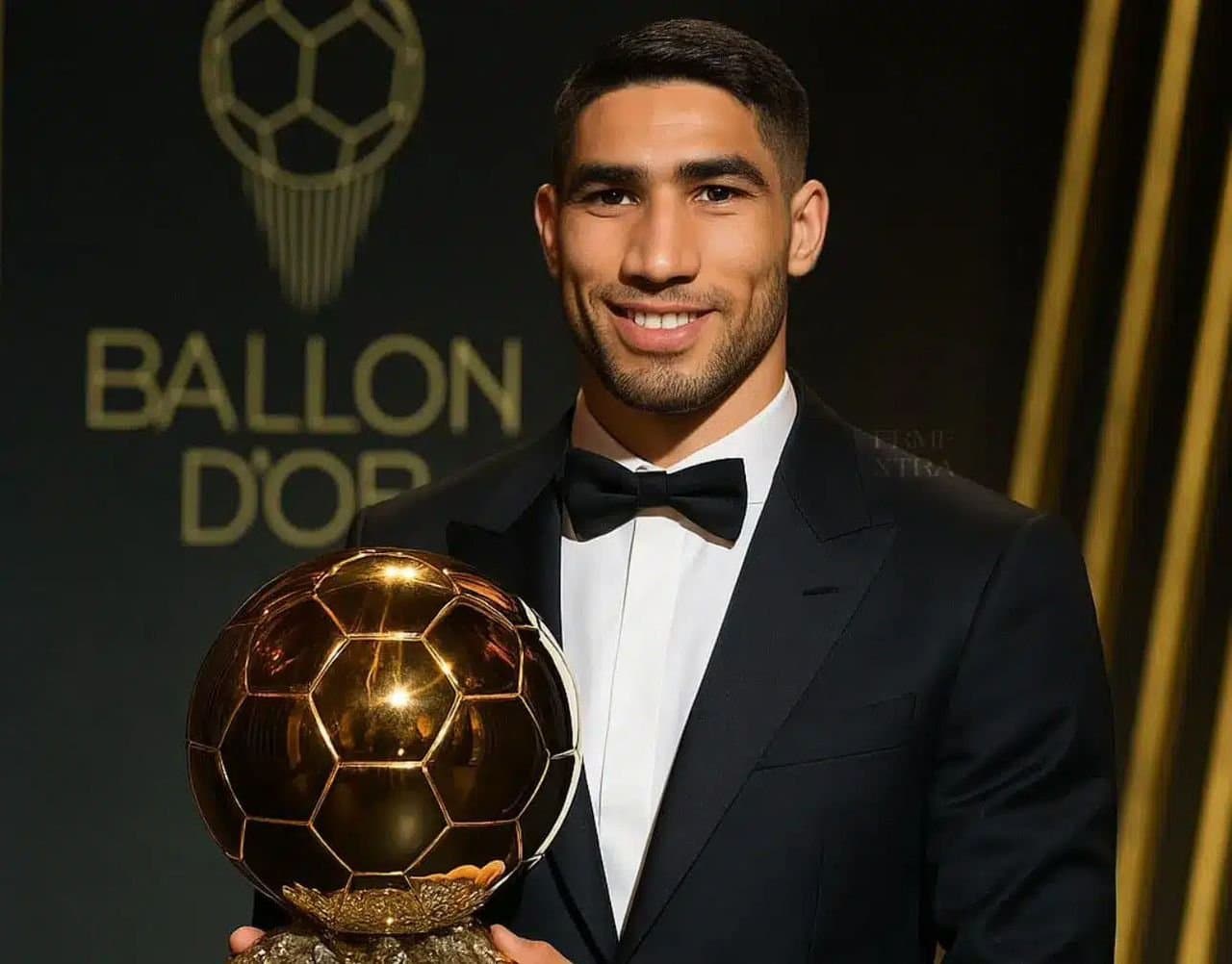 Achraf Hakimi célébré en grande pompe à Paris