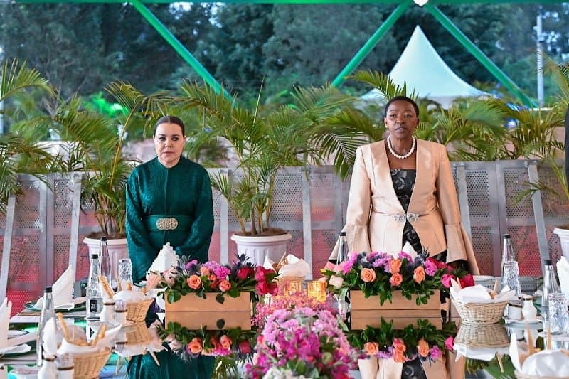Dîner en l’honneur de la Princesse Lalla Asmaa à Nairobi