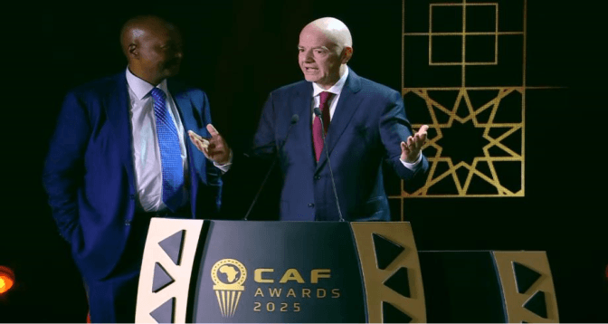 CAF Awards 2025: Gianni Infantino salue l’essor du football africain