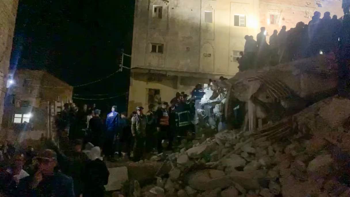 Fès: Une nuit d’horreur après l’effondrement de deux immeubles