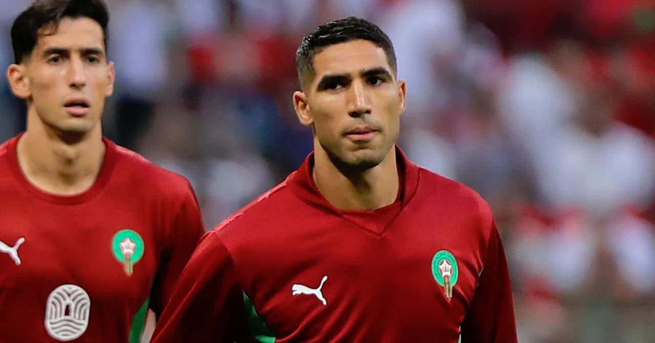 Hakimi de retour à l’entraînement avec le Maroc