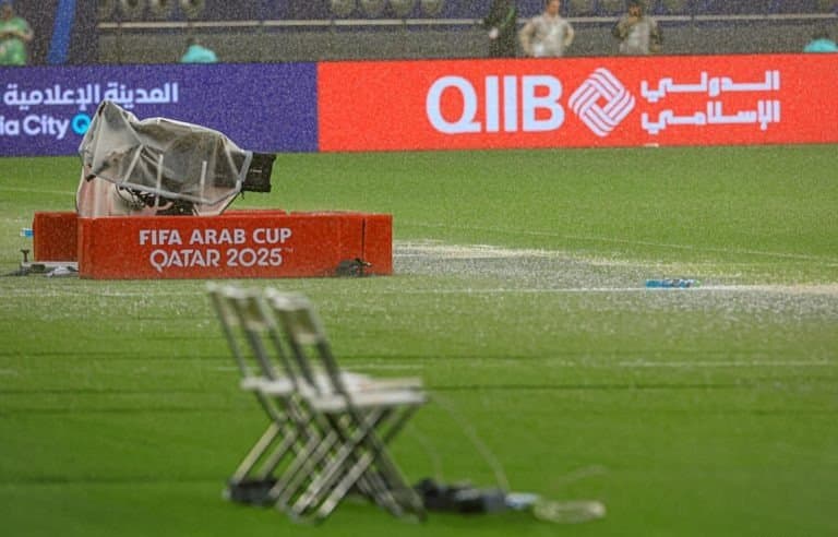 Match pour la 3ᵉ place retardé par la pluie au Qatar