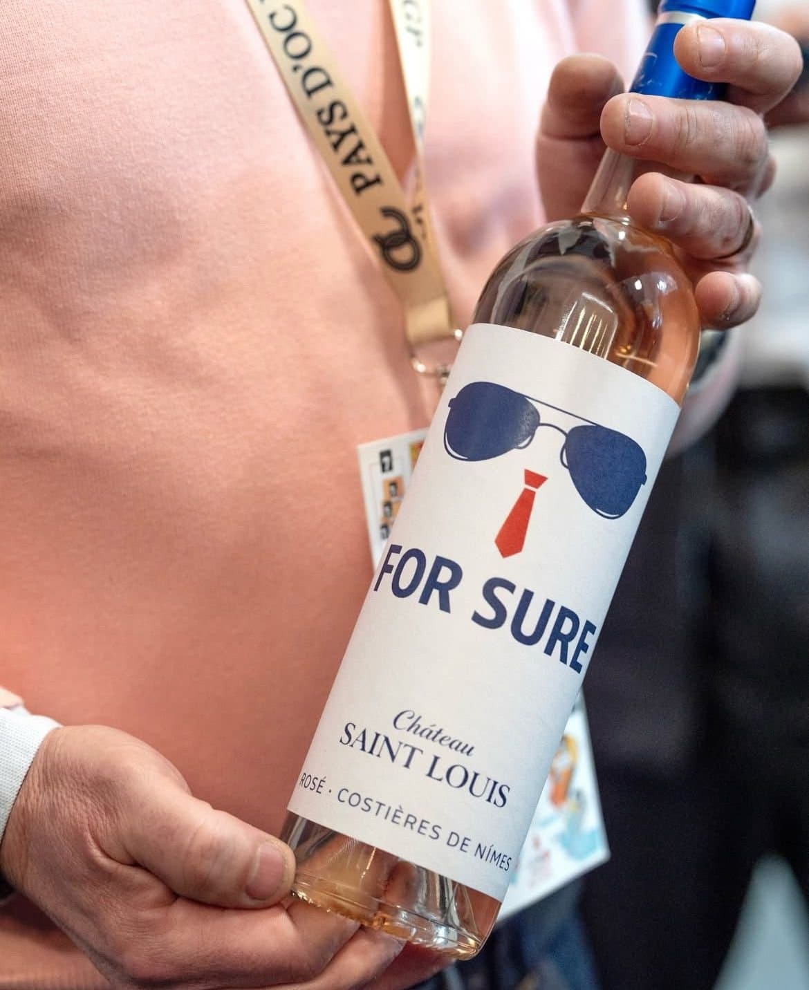Quand le « For sure » de Macron devient un rosé