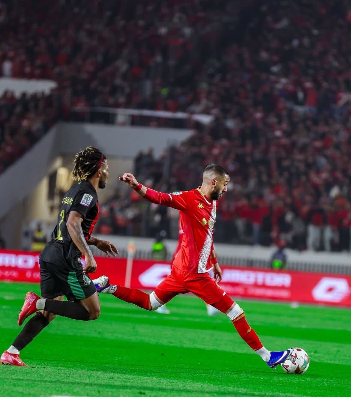 Wydad: Ziyech marque mais sort sur blessure
