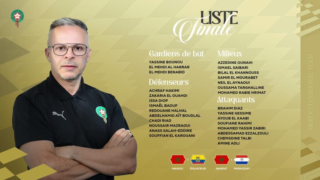 Mohammed Ouahbi dévoile sa première liste
