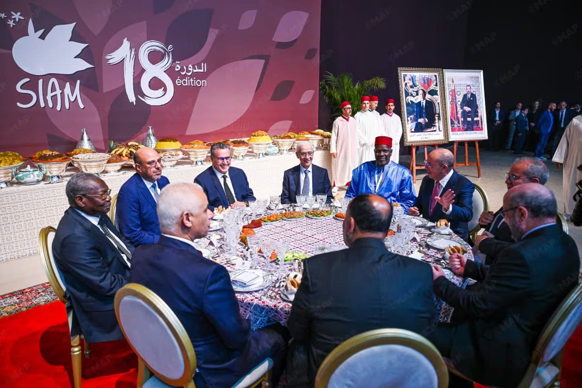 Meknès accueille un dîner royal en marge du SIAM