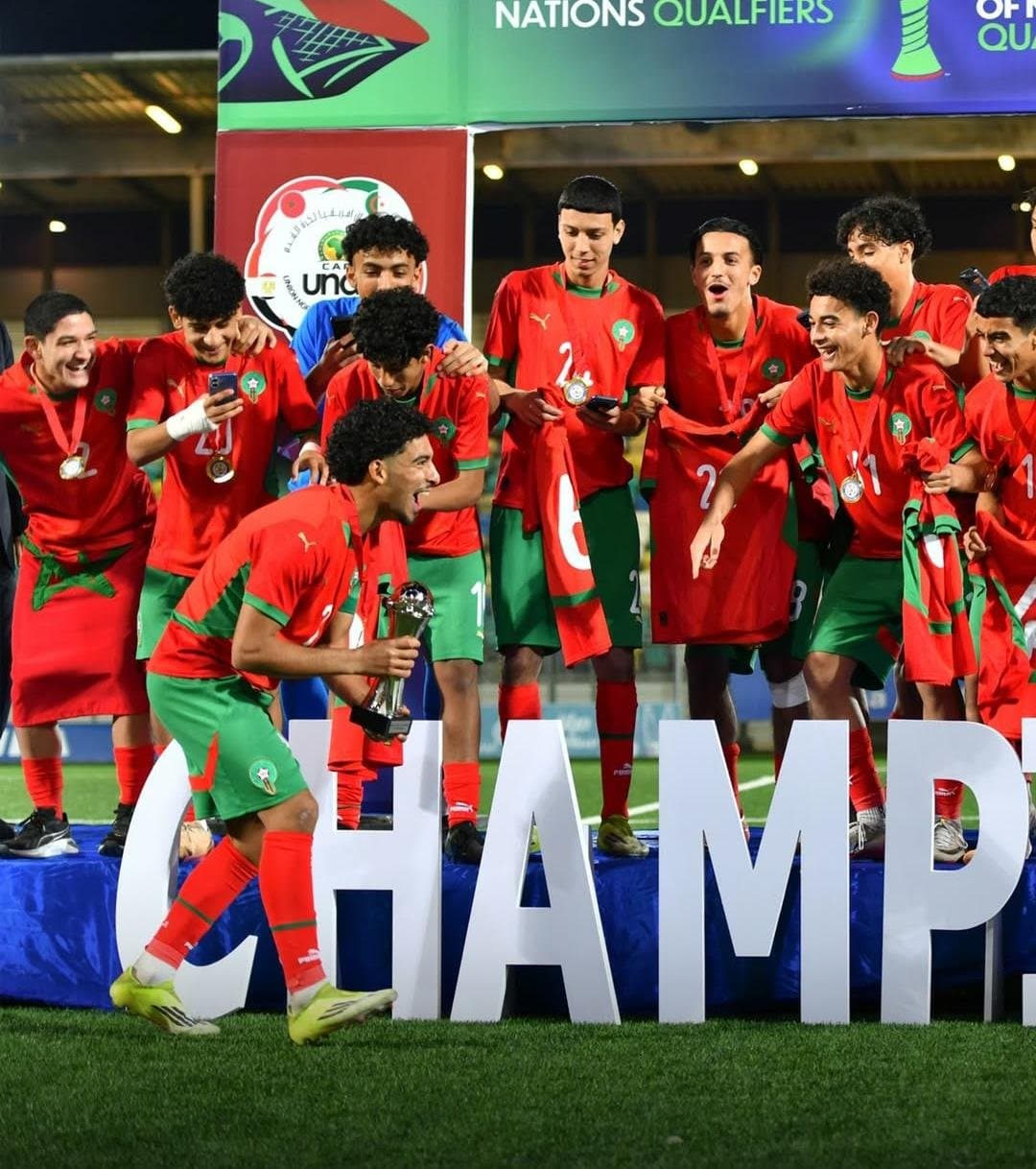 Les Lionceaux de l’Atlas sacrés après un parcours parfait