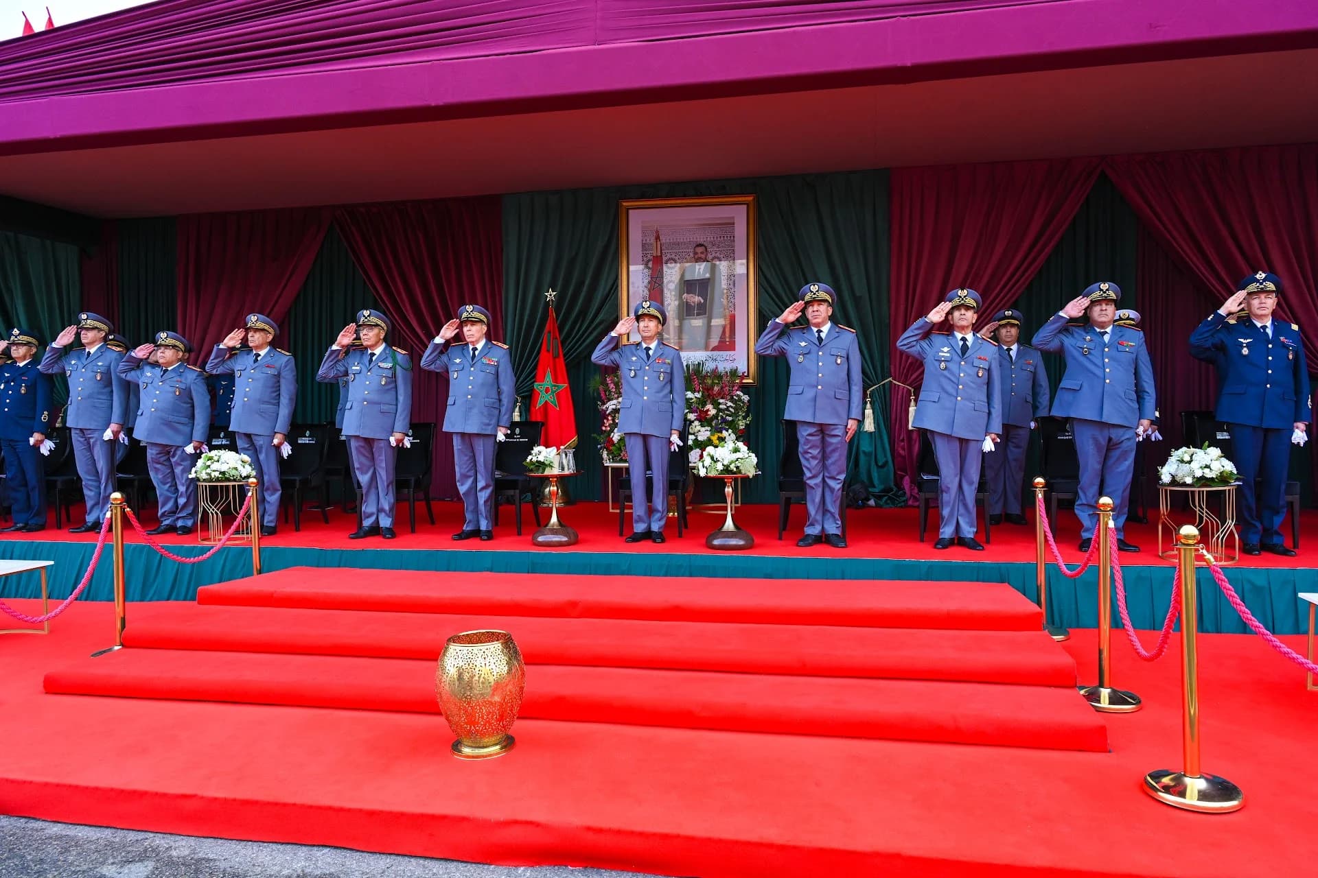 70 ans des FAR: Cérémonie officielle à Rabat