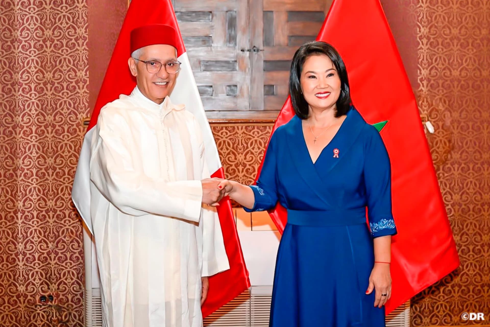 Talbi El Alami représente SM le Roi à l’investiture de Keiko Fujimori