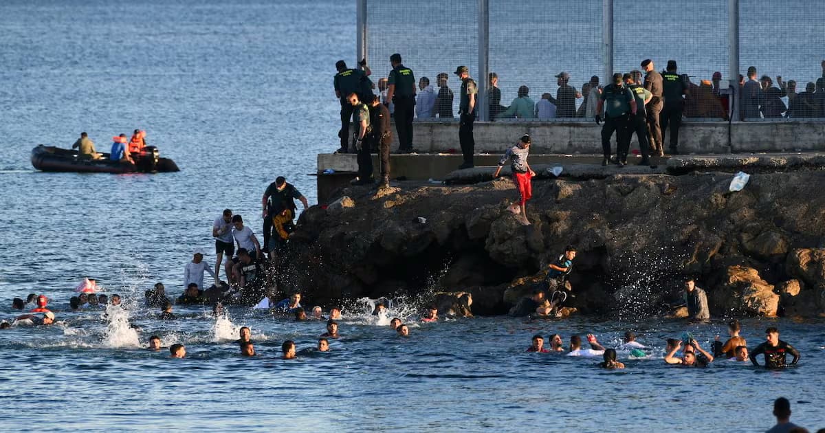 Pression migratoire: Sebta confrontée à une vague sans précédent