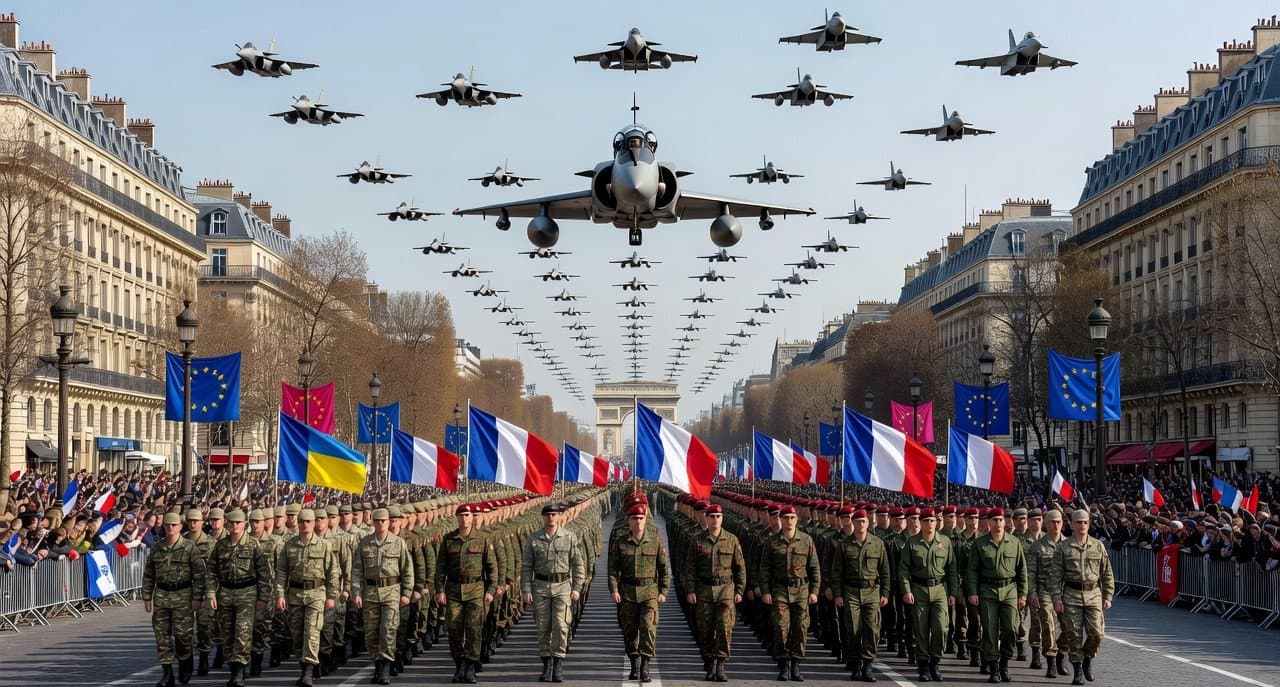 14-Juillet: Un défilé XXL aux couleurs de l’Ukraine