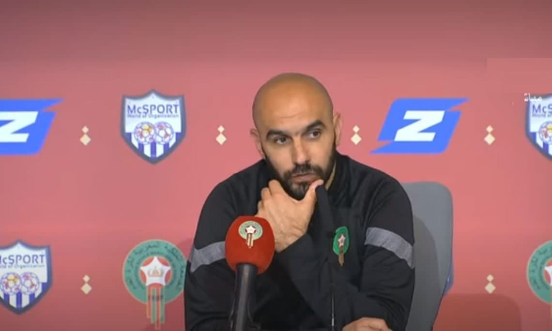 Match Maric-pérou...Regragui s'est dit trés satisfait