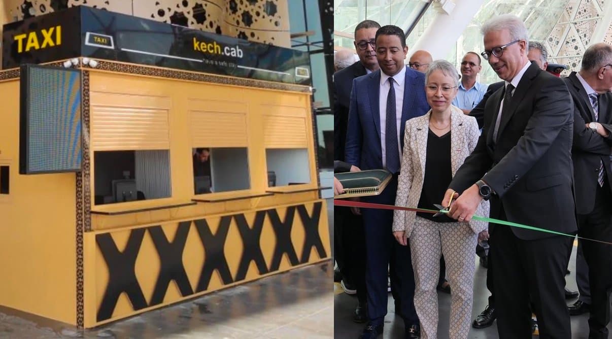 Aéroport Marrakech - Ménara: Mise en service de "Kech.Cab" pour précommander réserver les taxis