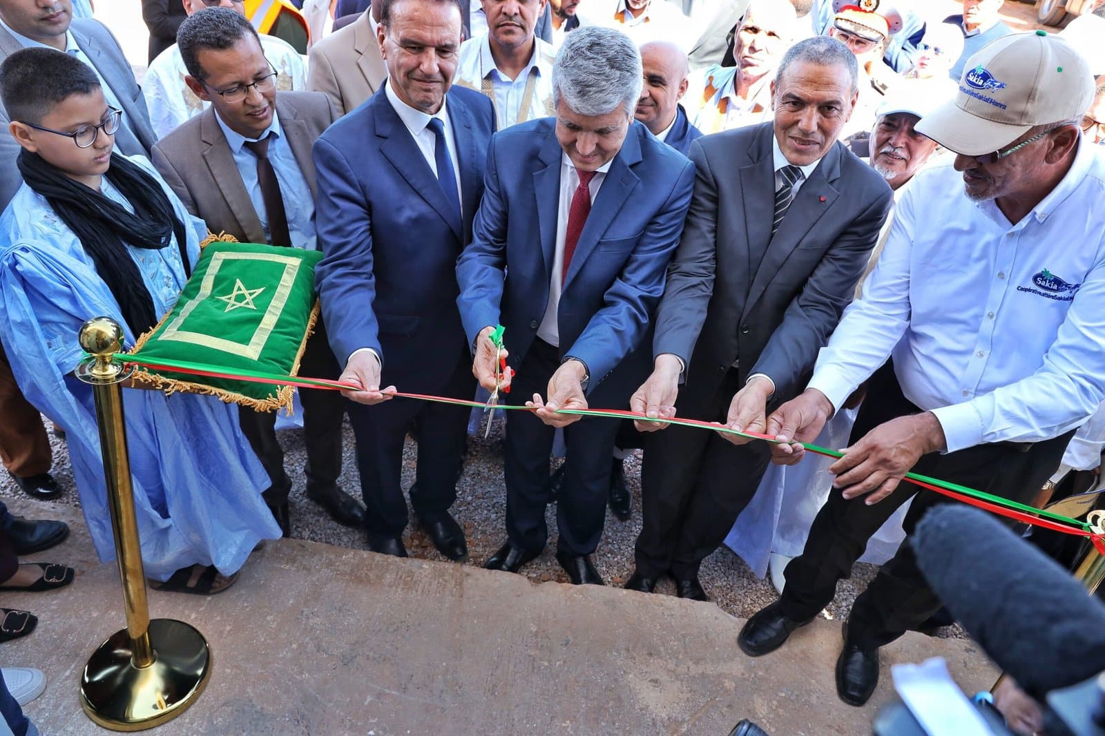 Le ministre de l'Agriculture inaugure des projets innovants pour le développement agricole au Sud du Maroc.
