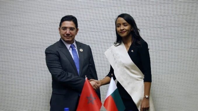 Addis-Abeba : M. Bourita rencontre la ministre malgache des Affaires étrangères.