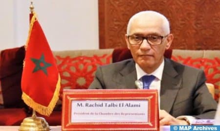 Talbi Alami s'entretient avec le président du Diwan national des droits de l'Homme au Koweït
