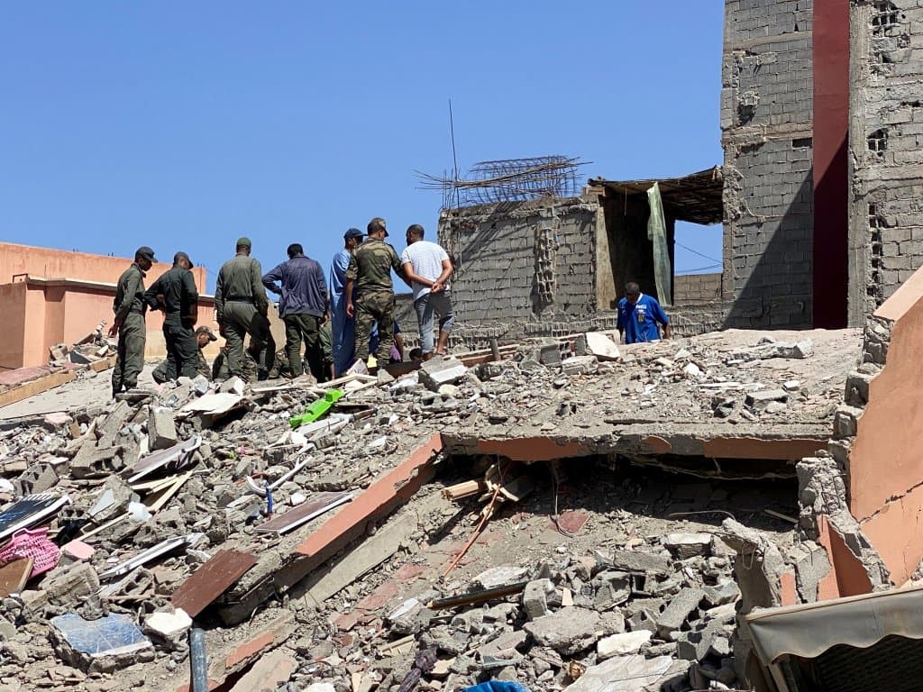 La construction des maisons endommagées par le séisme se poursuit dans la province d'Al Haouz