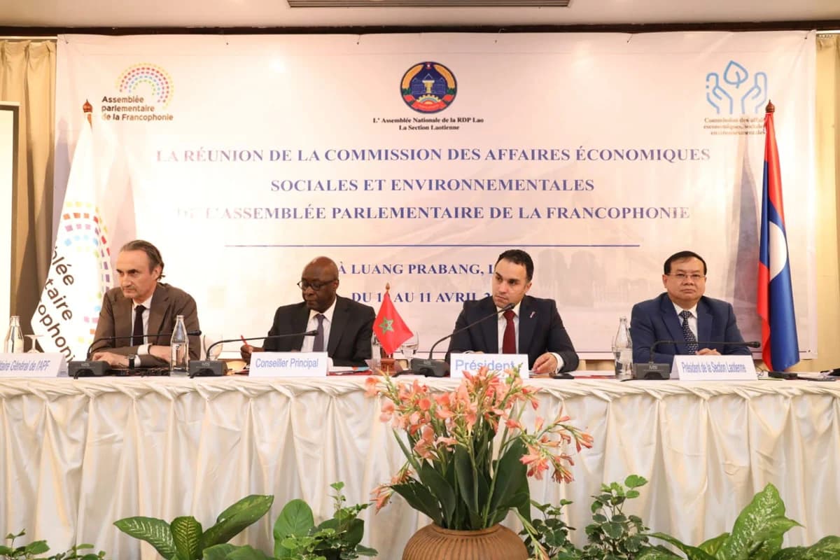 Le représentant marocain participe activement aux travaux de l'Assemblée parlementaire de la Francophonie