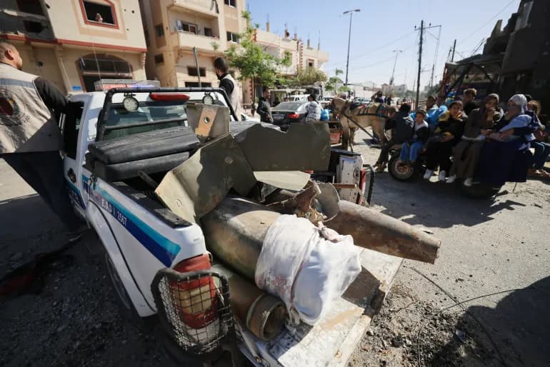 Des bombes non explosées trouvées dans les écoles de Gaza, selon l'UNRWA