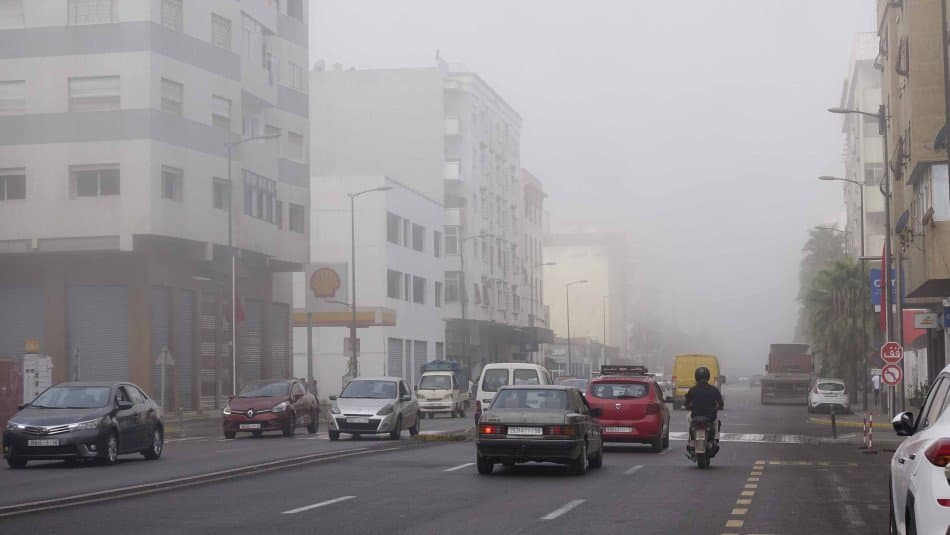 Temps froid avec l'apparition de masses de brouillard dans plusieurs régions du royaume