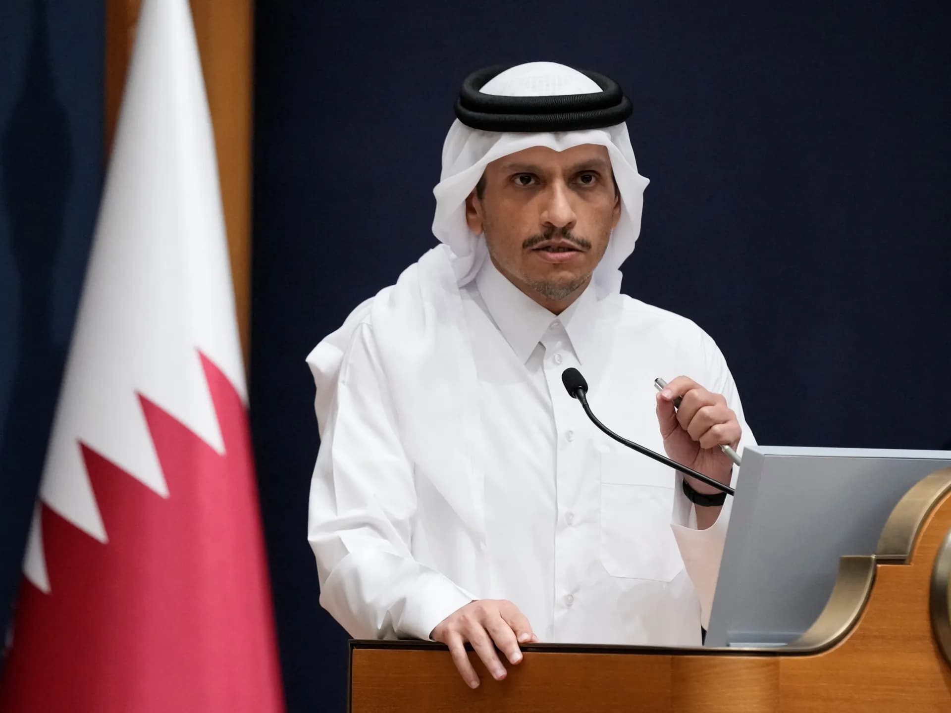 Premier ministre du Qatar : Les négociations pour un cessez-le-feu à Gaza étaient confrontées à des obstacles