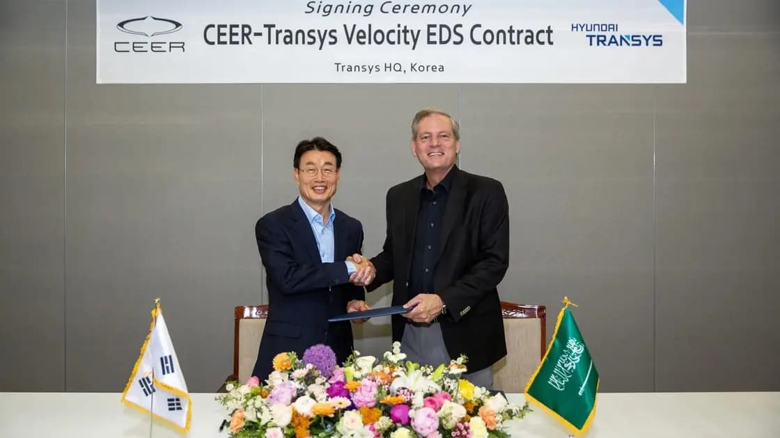 Saer et Hyundai Transys signent un contrat de 2,18 milliards de dollars pour développer des voitures électriques