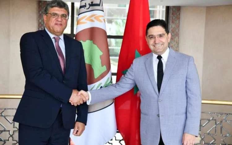 Nasser Bourita accueille le nouveau Secrétaire général de l'Union du Maghreb arabe