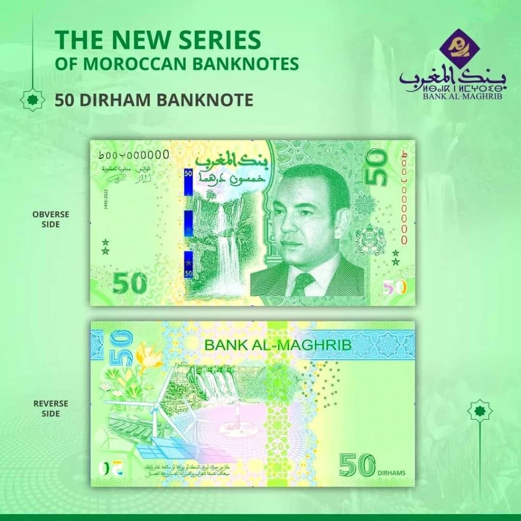 Fête du Trône : Bank Al-Maghrib met en circulation le nouveau billet de banque de 50 dirhams