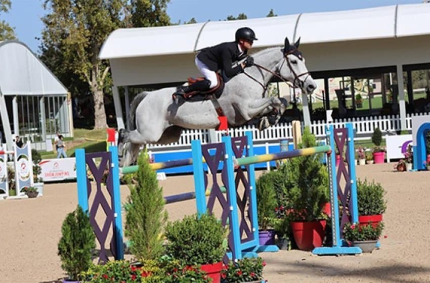 Clôture de la Compétition de Saut d'Obstacles pour Jeunes Chevaux à Rabat